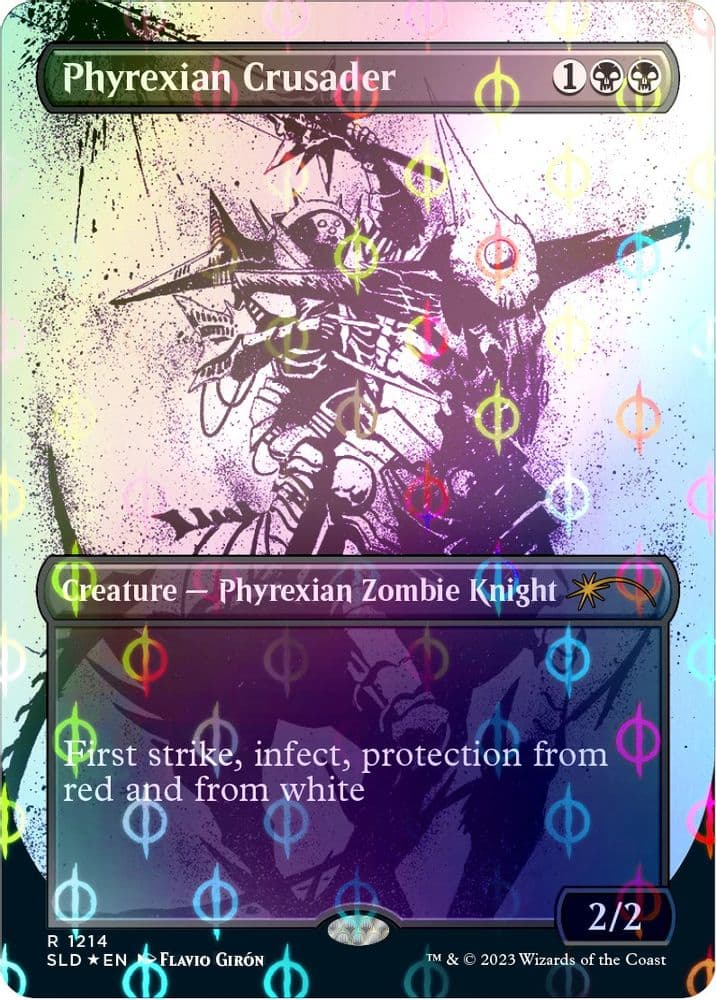 Phyrexian Crusader (Step-and-Compleat Foil)
