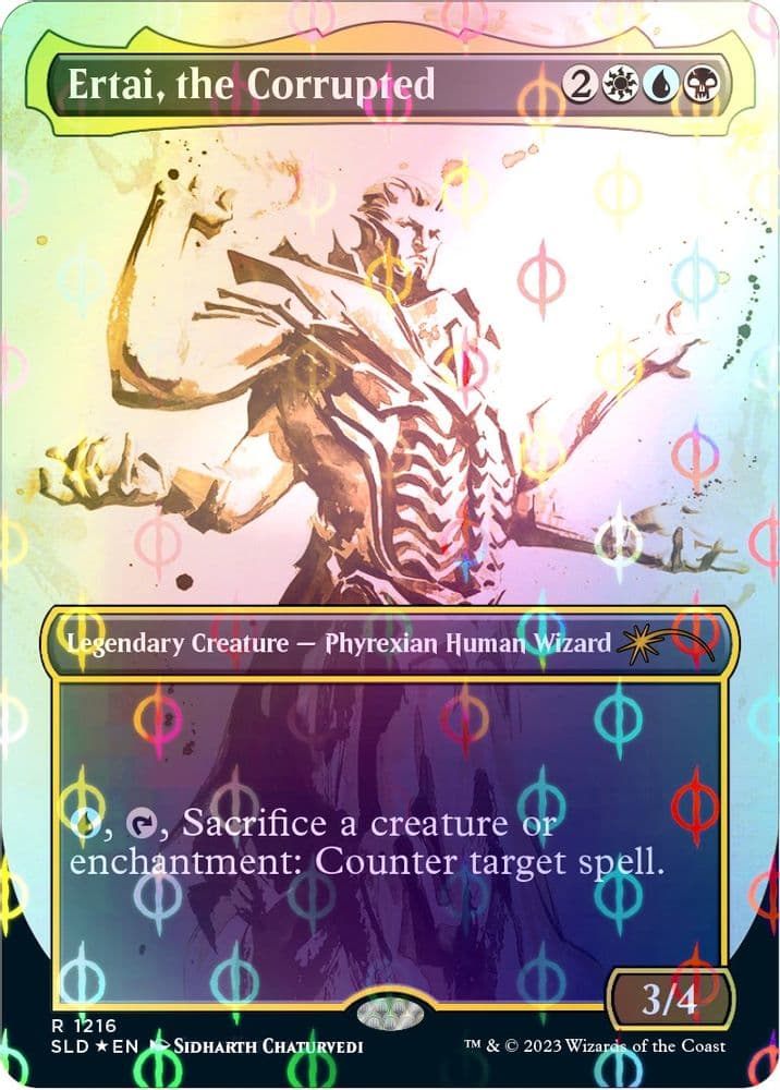Ertai, the Corrupted (Step-and-Compleat Foil)