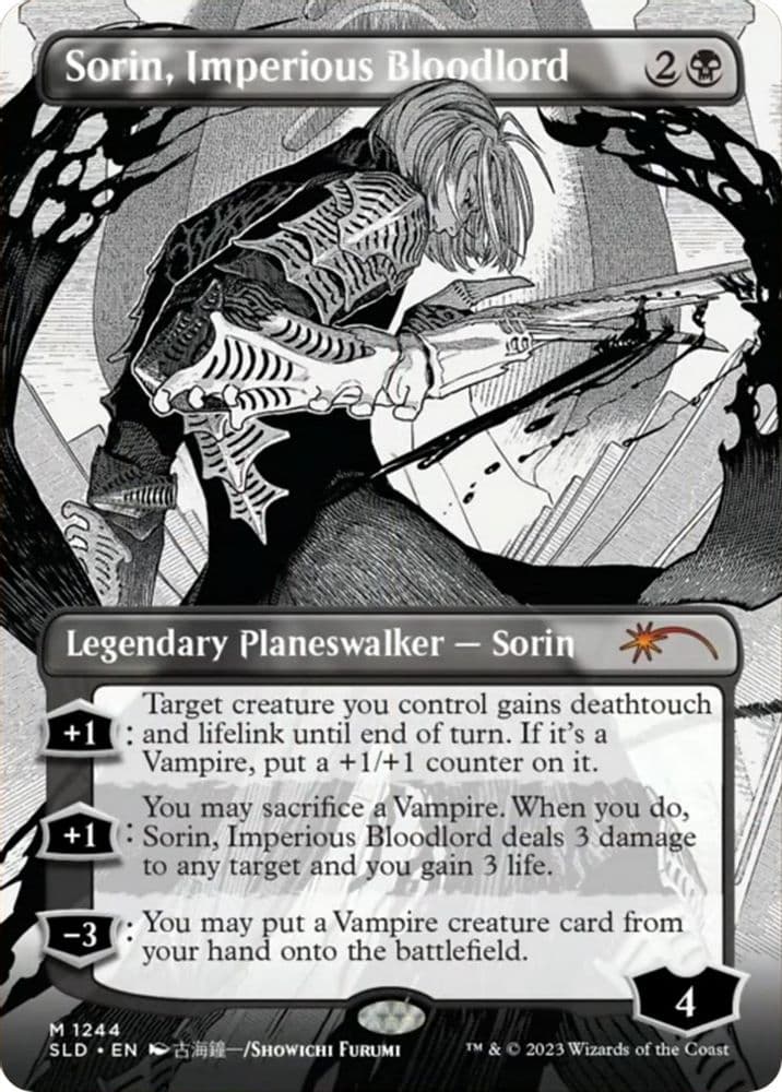 Sorin, Imperious Bloodlord (Borderless)