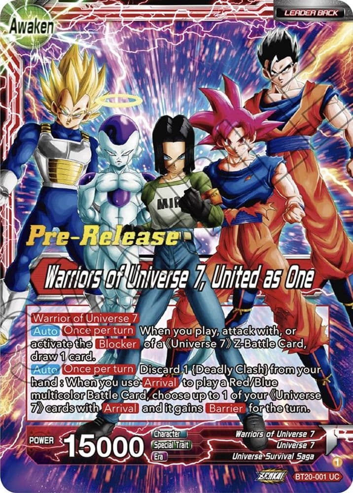 Android 17 // Warriors of Universe 7, United as One (Pre-Release)