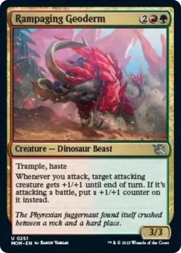 Rampaging Geoderm