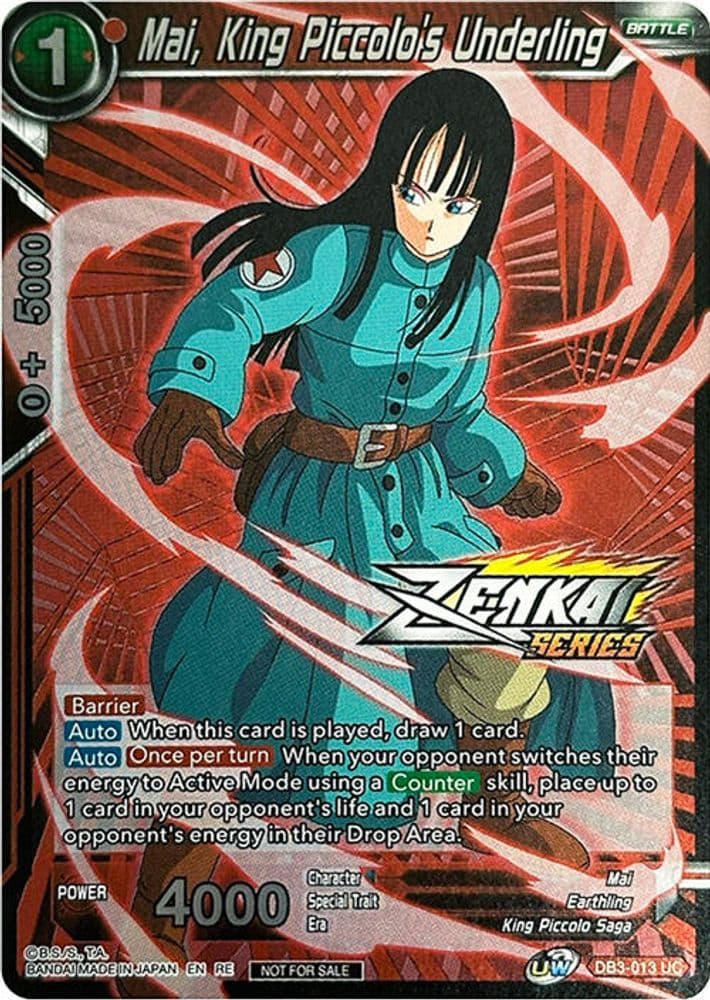 Mai, King Piccolo's Underling (Event Pack 11)