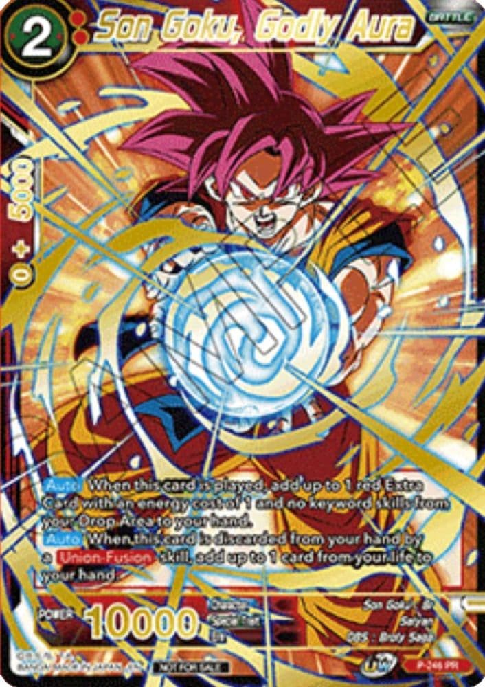 Son Goku, Godly Aura (Alt. Art Card Set 2023 Vol. 1)