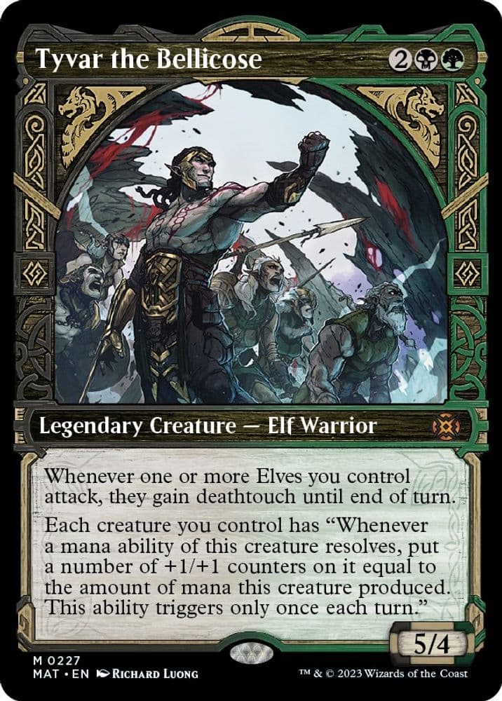 Tyvar the Bellicose (Halo Foil)