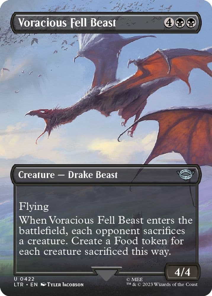 Voracious Fell Beast (Borderless)