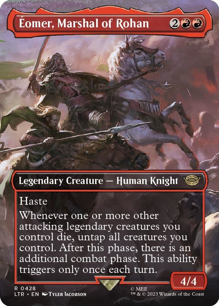 Eomer, Marshal of Rohan (Borderless)