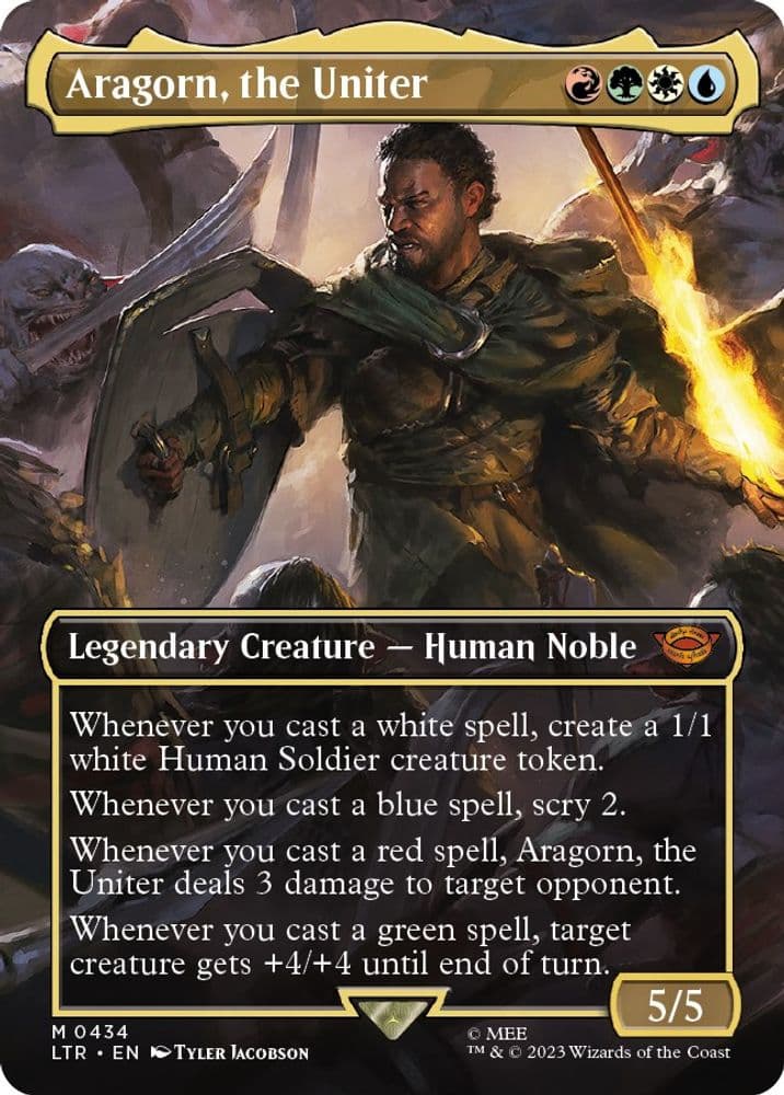 Aragorn, the Uniter (Borderless)