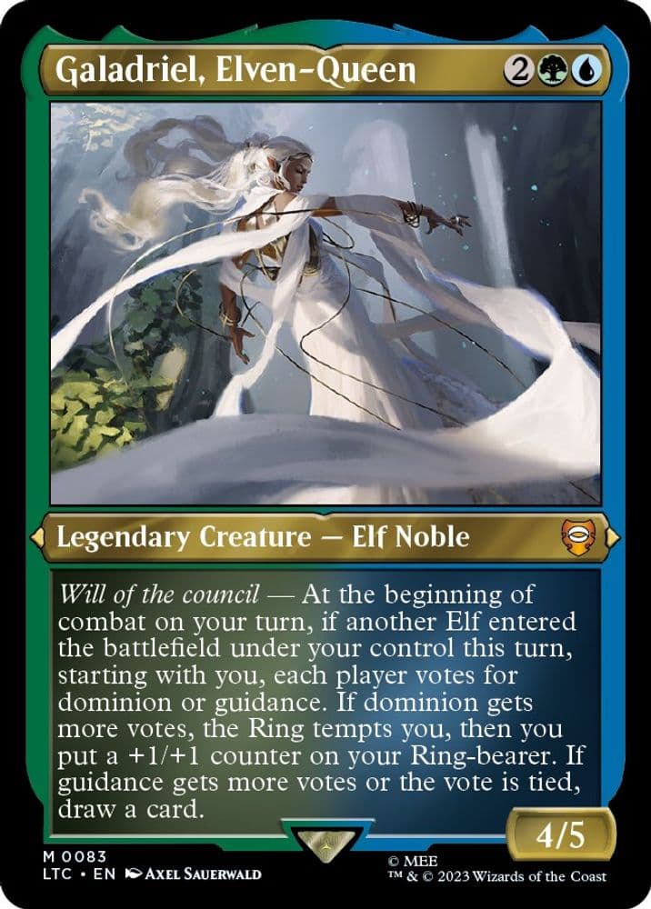 Galadriel, Elven-Queen (Display Commander) - Thick Stock