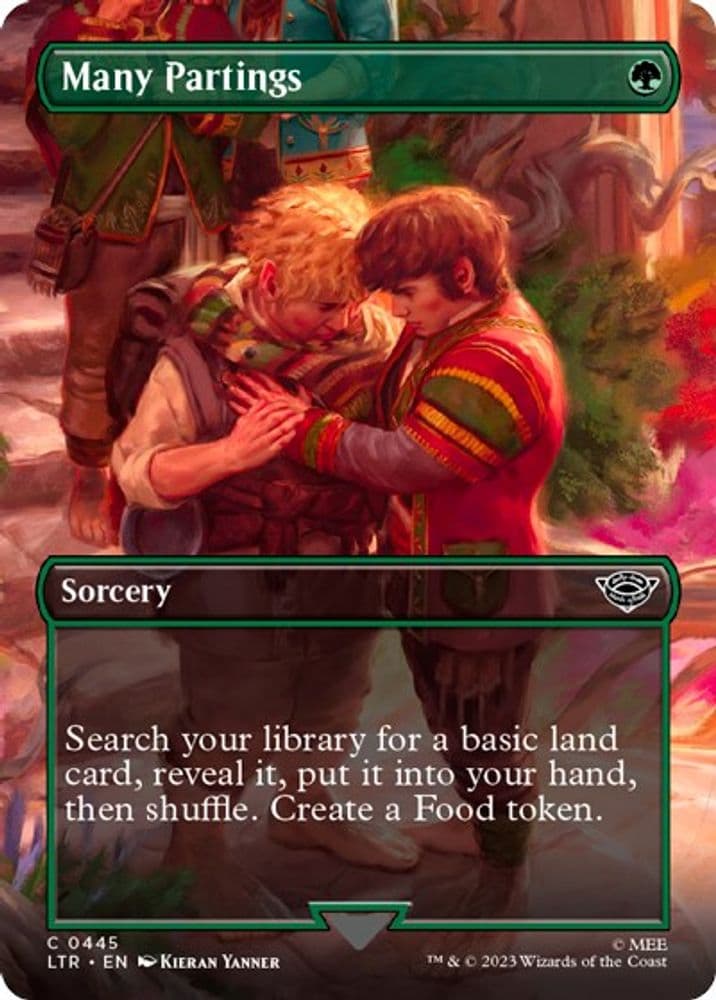 Many Partings (Borderless)