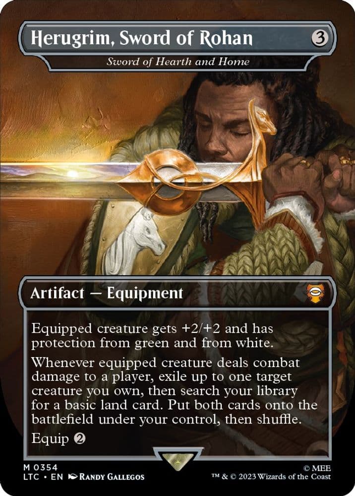 Herugrim, Sword of Rohan - Sword of Hearth and Home (Borderless)