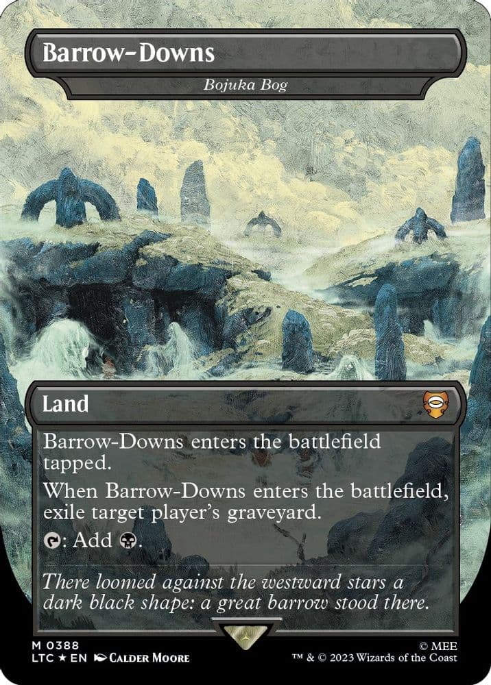 Barrow-Downs - Bojuka Bog (Borderless · Surge Foil)