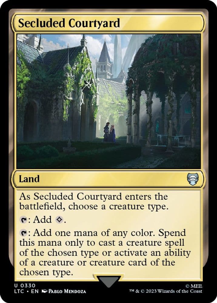 Secluded Courtyard