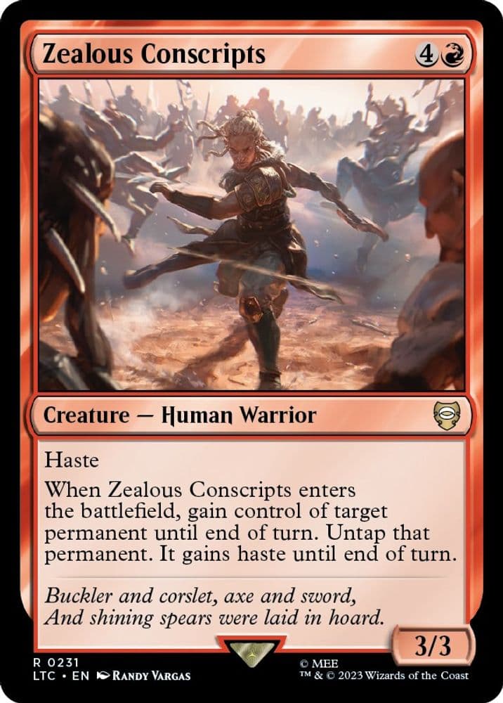 Zealous Conscripts