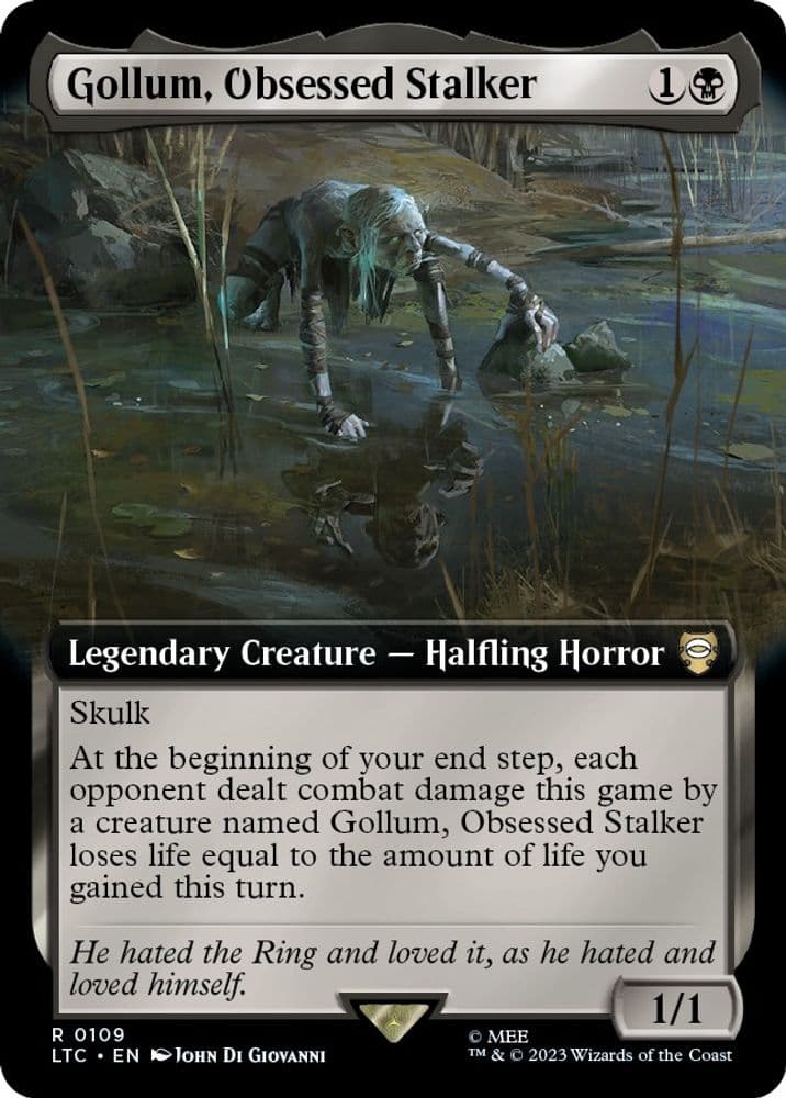 Gollum, Obsessed Stalker (Extended Art)
