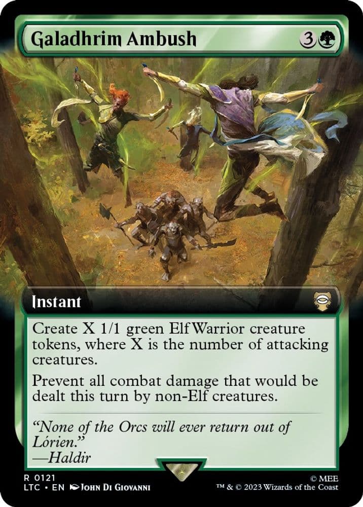 Galadhrim Ambush (Extended Art)