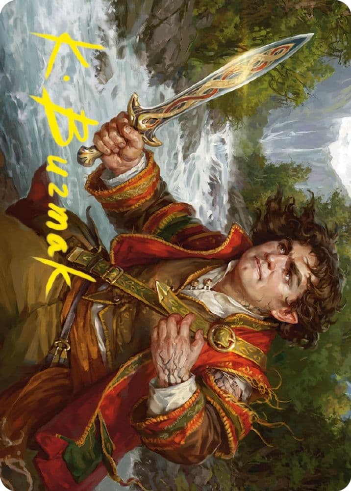 Courageous Resolve Art Card (16/81 · Gold-Stamped Signature)