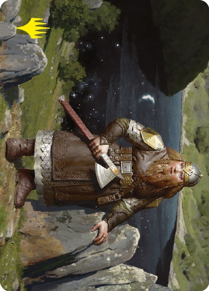 Galadhrim Brigade Art Card (Gold-Stamped Signature)