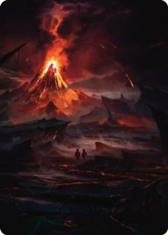 Valley of Gorgoroth Art Card