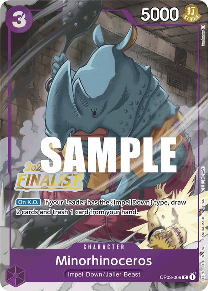 Minorhinoceros (Offline Regional 2023 · Finalist)