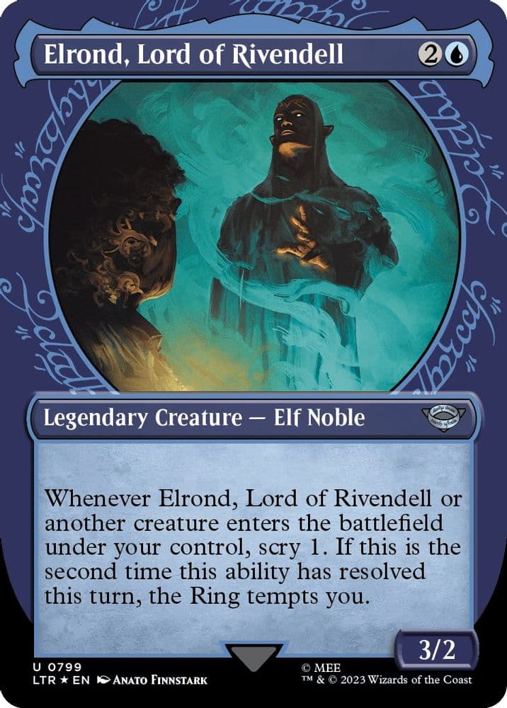 Elrond, Lord of Rivendell (Showcase · Surge Foil)
