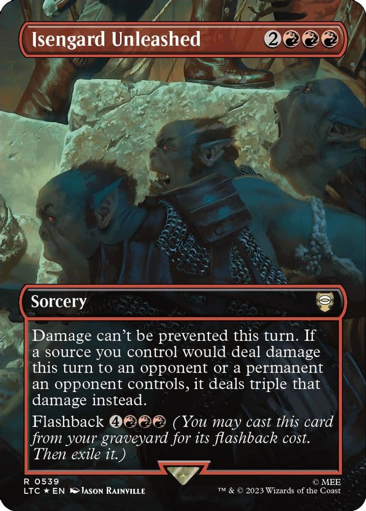 Isengard Unleashed (Borderless · Surge Foil)