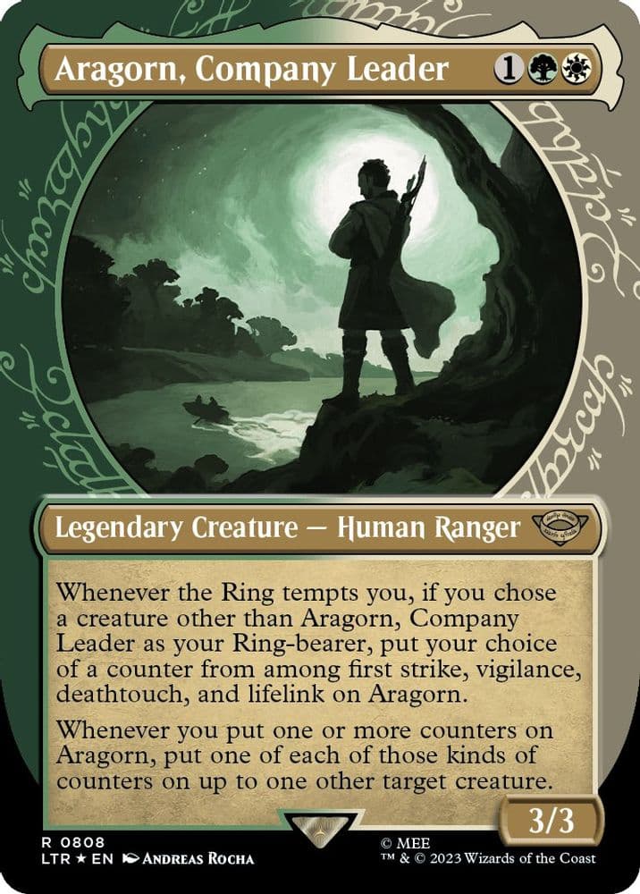 Aragorn, Company Leader (Showcase · Surge Foil)