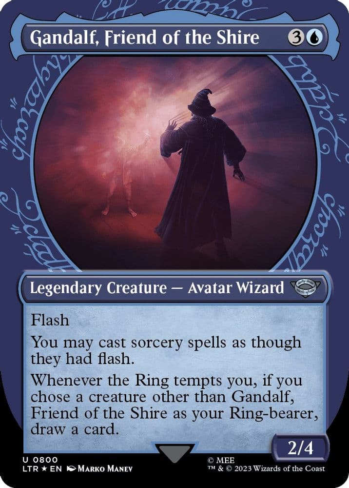 Gandalf, Friend of the Shire (Showcase · Surge Foil)