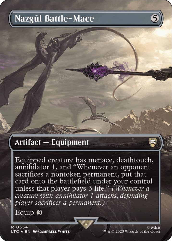 Nazgul Battle-Mace (Borderless · Surge Foil)