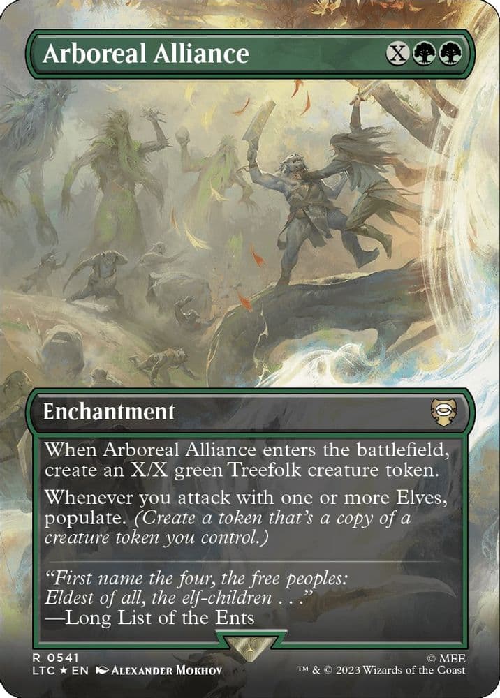 Arboreal Alliance (Borderless · Surge Foil)