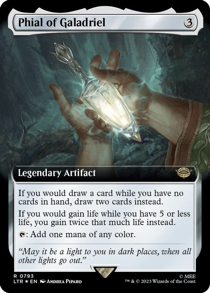 Phial of Galadriel (Extended Art · Surge Foil)