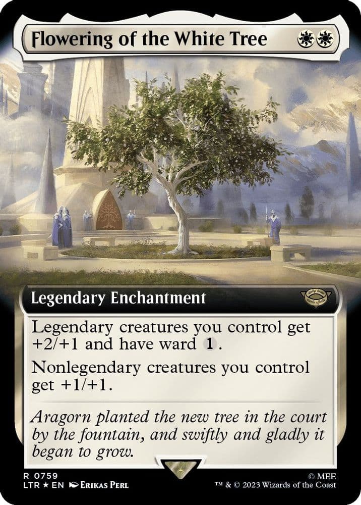 Flowering of the White Tree (Extended Art · Surge Foil)