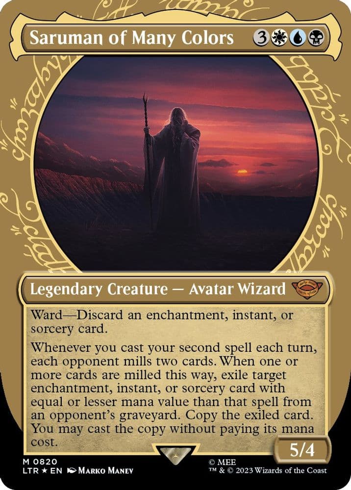 Saruman of Many Colors (Showcase · Surge Foil)