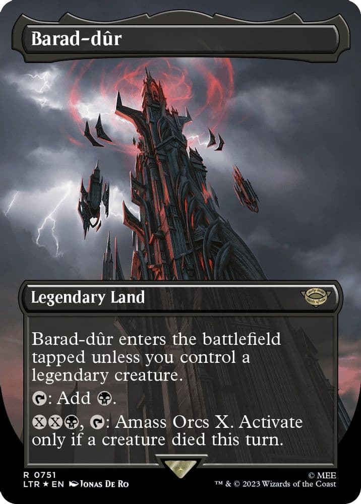 Barad-dur (Borderless · Surge Foil)