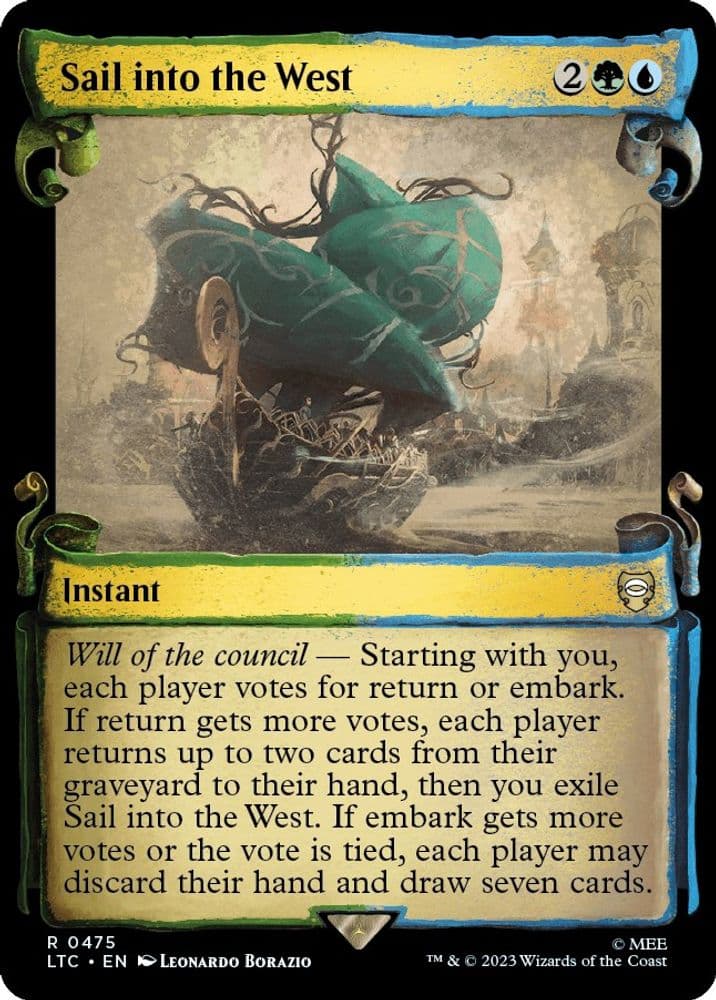 Sail into the West (Showcase Scrolls)
