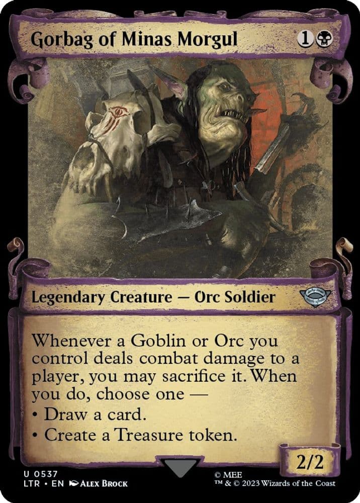 Gorbag of Minas Morgul (Showcase Scrolls)