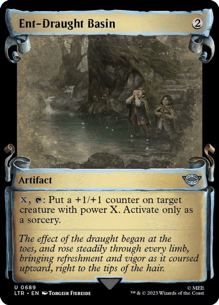 Ent-Draught Basin (Showcase Scrolls)