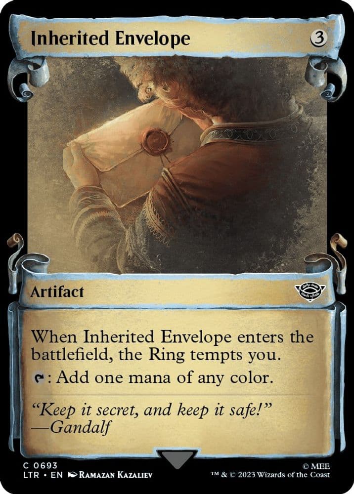 Inherited Envelope (Showcase Scrolls)