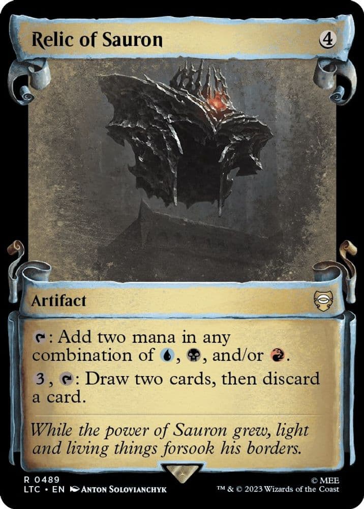 Relic of Sauron (Showcase Scrolls)