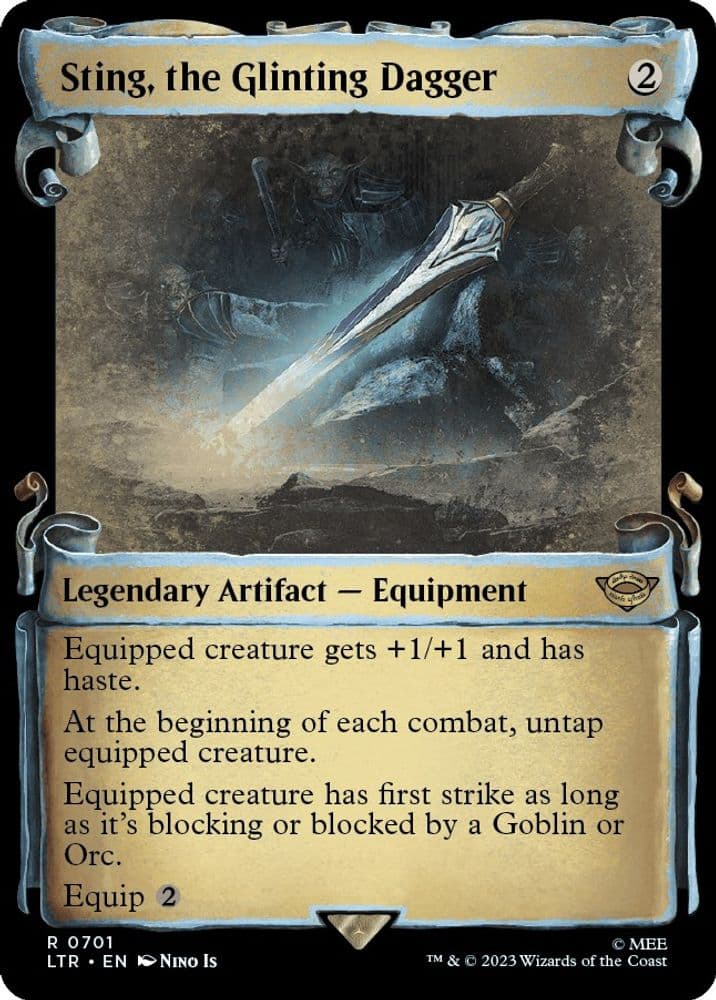 Sting, the Glinting Dagger (Showcase Scrolls)