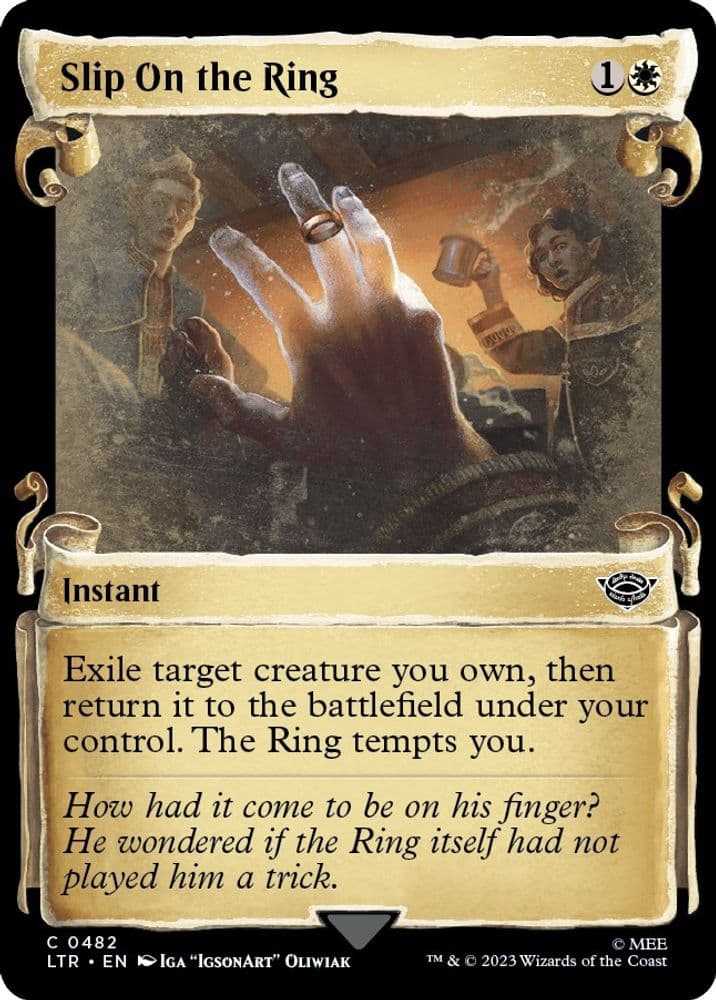 Slip on the Ring (Showcase Scrolls)