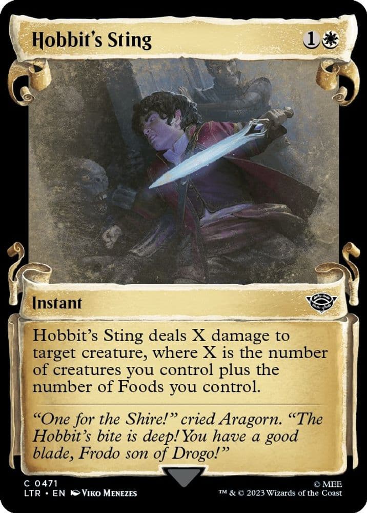 Hobbit's Sting (Showcase Scrolls)