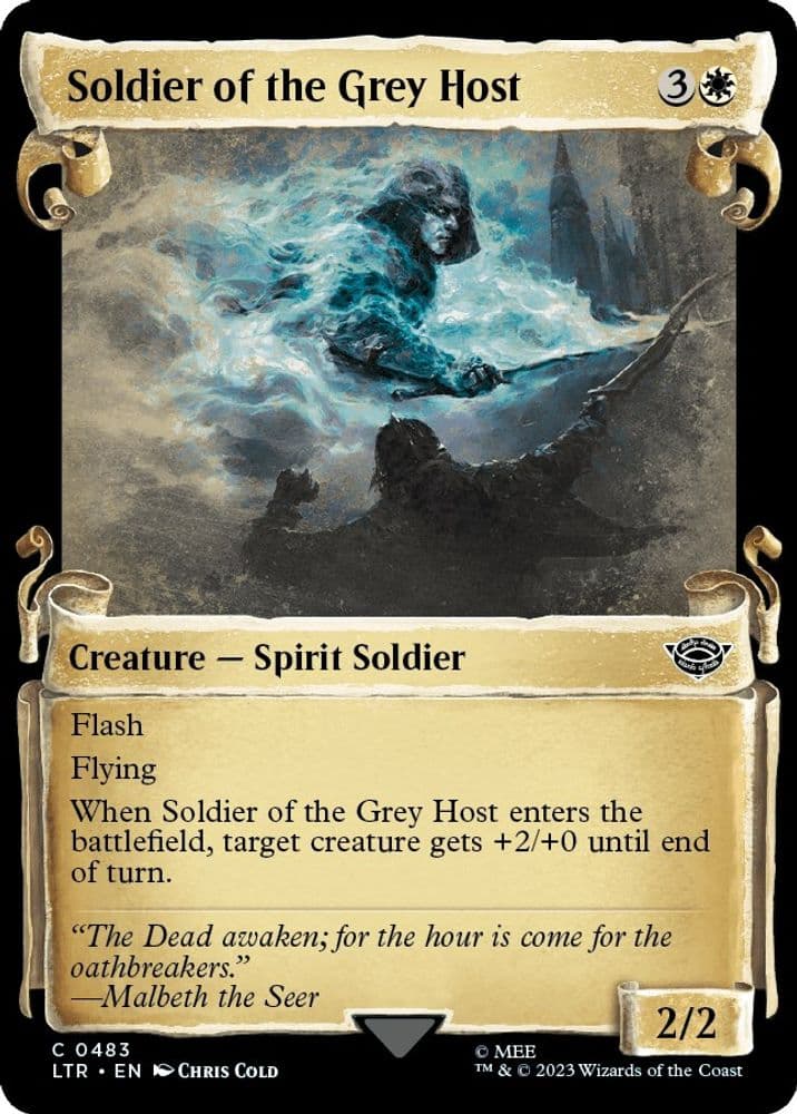 Soldier of the Grey Host (Showcase Scrolls)