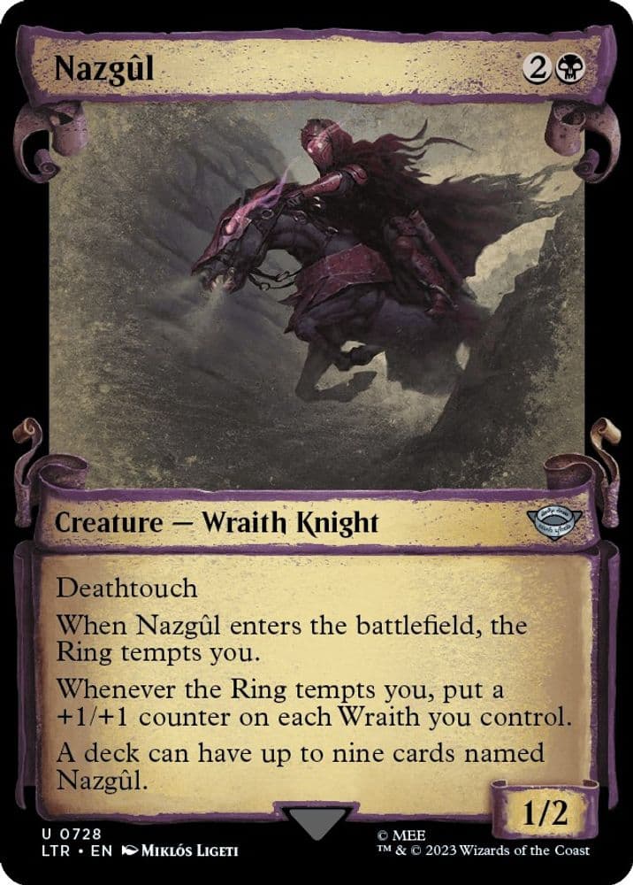 Nazgul (0728) (Showcase Scrolls)