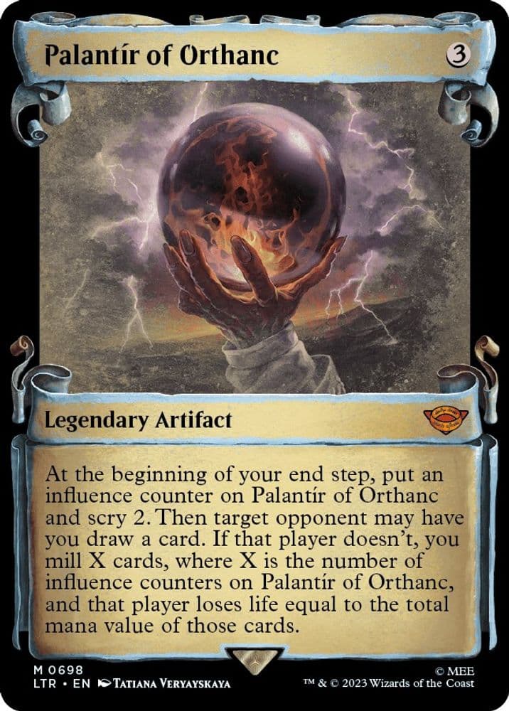 Palantir of Orthanc (Showcase Scrolls)