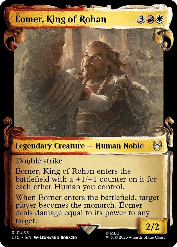 Eomer, King of Rohan (Showcase Scrolls)