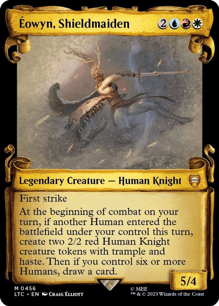 Eowyn, Shieldmaiden (Showcase Scrolls)