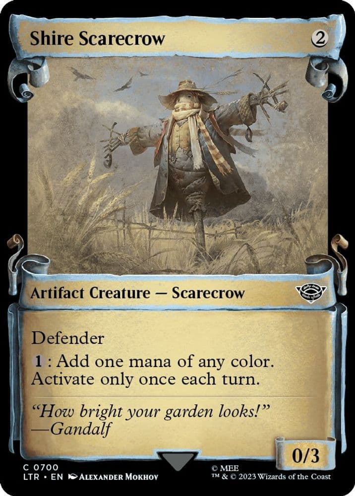 Shire Scarecrow (Showcase Scrolls)
