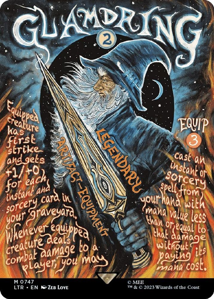 Glamdring (Borderless Poster)