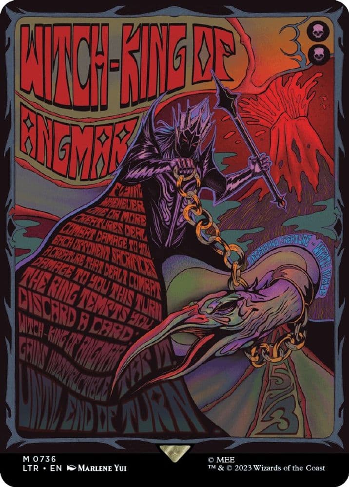 Witch-king of Angmar (Borderless Poster)