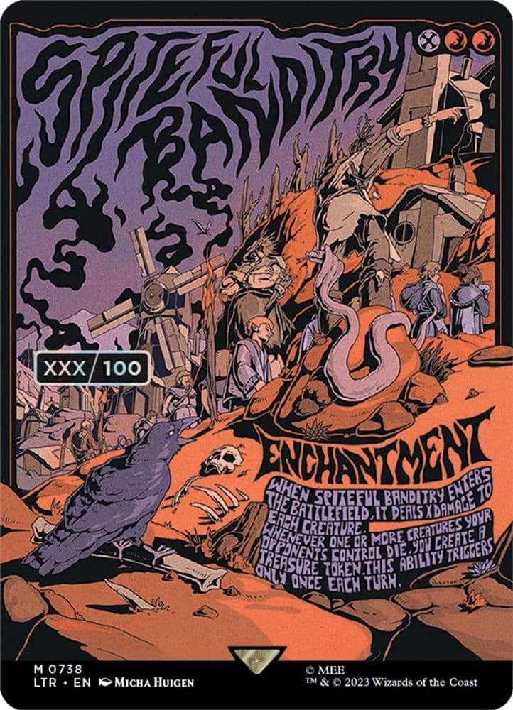 Spiteful Banditry (Borderless Poster · Serial Numbered)